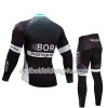 Set Langarmtrikot + Radhose Lange 2017 Bora-Hansgrohe Kinder N001